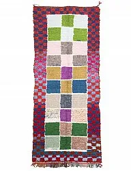 Marokkói Boucherouite szőnyeg 280 x 115 cm