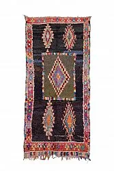 Marokkói Boucherouite szőnyeg 280 x 130 cm