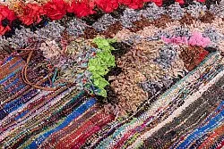 Marokkói Boucherouite szőnyeg 250 x 110 cm