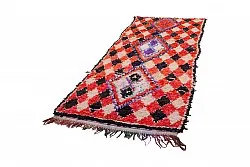 Marokkói Boucherouite szőnyeg 255 x 105 cm