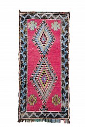 Marokkói Boucherouite szőnyeg 275 x 130 cm