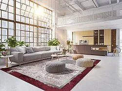 Wilton szőnyeg - Peri (piros/többszínű)