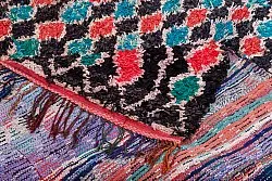 Marokkói Boucherouite szőnyeg 395 x 180 cm