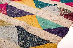 Marokkói Boucherouite szőnyeg 145 x 330 cm