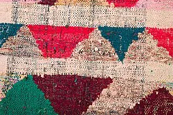 Marokkói Boucherouite szőnyeg 145 x 330 cm