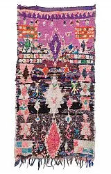 Marokkói Boucherouite szőnyeg 205 x 105 cm