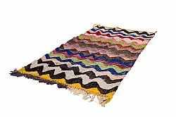 Marokkói Boucherouite szőnyeg 125 x 245 cm