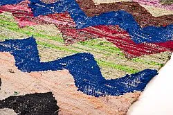Marokkói Boucherouite szőnyeg 125 x 245 cm