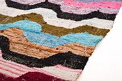 Marokkói Boucherouite szőnyeg 140 x 265 cm