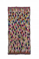 Marokkói Boucherouite szőnyeg 245 x 115 cm