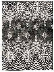 Wilton szőnyeg - Florence York (fekete)