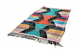 Marokkói Boucherouite szőnyeg 135 x 230 cm