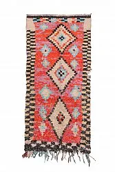 Marokkói Boucherouite szőnyeg 235 x 105 cm