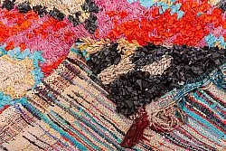 Marokkói Boucherouite szőnyeg 235 x 105 cm