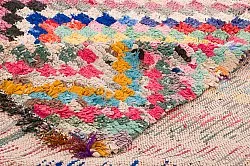 Marokkói Boucherouite szőnyeg 145 x 365 cm