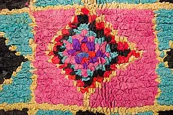 Marokkói Boucherouite szőnyeg 135 x 315 cm