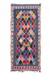 Marokkói Boucherouite szőnyeg 245 x 110 cm