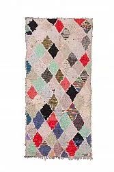 Marokkói Boucherouite szőnyeg 240 x 115 cm