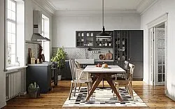 Wilton szőnyeg - Livada (fehér/többszínű)