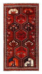 Perzsa Hamedan szőnyeg 287 x 150 cm