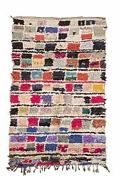 Marokkói Boucherouite szőnyeg 230 x 135 cm