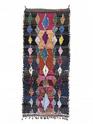 Marokkói Boucherouite szőnyeg 300 x 130 cm
