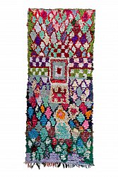 Marokkói Boucherouite szőnyeg 270 x 115 cm