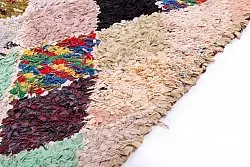 Marokkói Boucherouite szőnyeg 240 x 115 cm