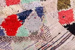 Marokkói Boucherouite szőnyeg 240 x 115 cm