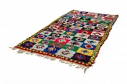 Marokkói Boucherouite szőnyeg 290 x 145 cm