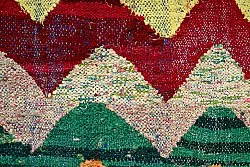 Marokkói Boucherouite szőnyeg 150 x 260 cm