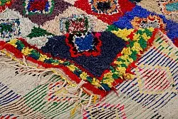 Marokkói Boucherouite szőnyeg 290 x 145 cm