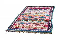 Marokkói Boucherouite szőnyeg 195 x 135 cm