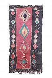 Marokkói Boucherouite szőnyeg 275 x 135 cm