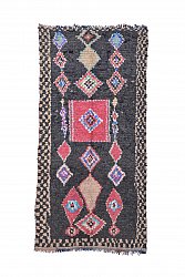 Marokkói Boucherouite szőnyeg 270 x 125 cm