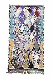 Marokkói Boucherouite szőnyeg 260 x 140 cm