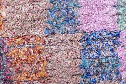 Marokkói Boucherouite szőnyeg 210 x 105 cm