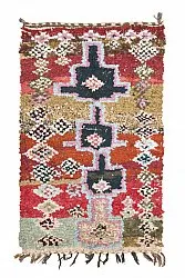 Marokkói Boucherouite szőnyeg 205 x 120 cm