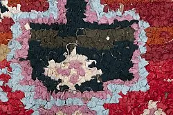Marokkói Boucherouite szőnyeg 205 x 120 cm