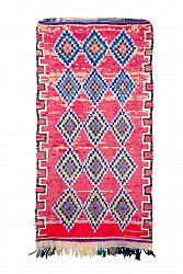 Marokkói Boucherouite szőnyeg 280 x 140 cm