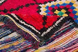 Marokkói Boucherouite szőnyeg 310 x 145 cm