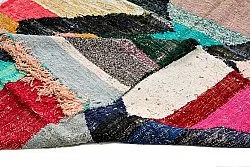 Marokkói Boucherouite szőnyeg 135 x 240 cm