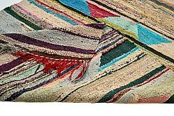 Marokkói Boucherouite szőnyeg 120 x 245 cm