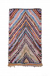 Marokkói Boucherouite szőnyeg 220 x 125 cm