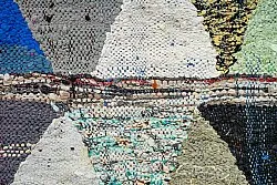 Marokkói Boucherouite szőnyeg 125 x 230 cm