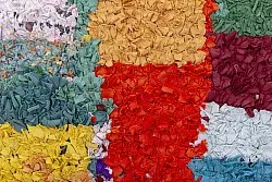 Marokkói Boucherouite szőnyeg 250 x 120 cm