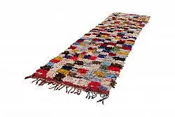 Marokkói Boucherouite szőnyeg 380 x 105 cm