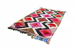 Marokkói Boucherouite szőnyeg 145 x 260 cm