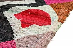 Marokkói Boucherouite szőnyeg 145 x 260 cm