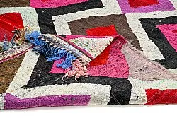 Marokkói Boucherouite szőnyeg 145 x 260 cm